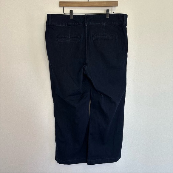 Isaac Mizrahi Live! Dark Blue Jeans Size 18WP Petite - Picture 6 of 9